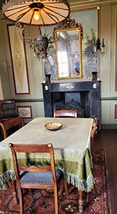 Wohnraum in der Windmühle "De Valk" in Leiden