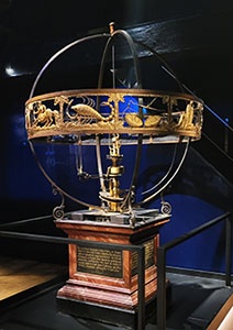 Leidse Sphaera - das Sonnensystem nach Copernicus - Museum Boerhaave im niederländischen Leiden