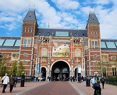 Rijksmuseum in Amsterdam - Vermeer Ausstellung