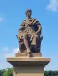 Römerdenkmal mit Julius Cäsar in Bonn Beuel