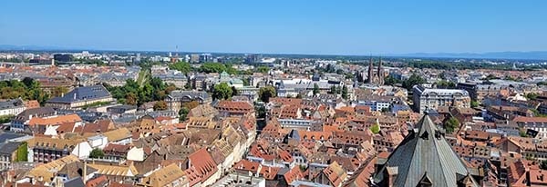Sicht von der Aussichtsplattform der Kathedrale