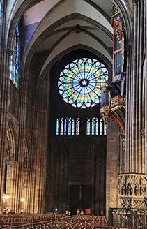 Rosette Cathédrale Notre-Dame