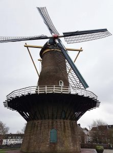 Windmuehle in Gorinchem an der Waal /Rhein